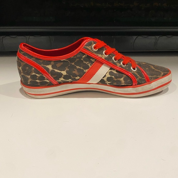 Cheetah Print Coach Tennis Shoes - Picture 3 of 8